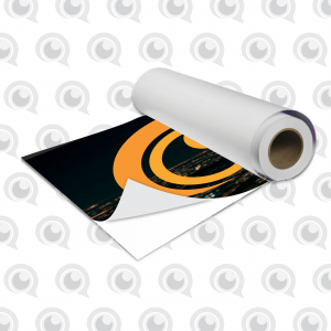 ADESIVO BRANCO PROMOCIONAL Vinil Promocional 08 brilho Tam. Variados 4x0 Solvente Sem refile - Impressão Padrão 