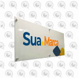 PLACA PS TRANSPARENTE 1,5MM  Tam. Variados Brilho Interno - Laminado com branco Sem Refile 